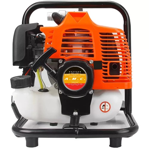 Motopompa a scoppio 2 tempi 52cc 300 Lt al minuto per giardinaggio irrigazione - Foto 3 di 6