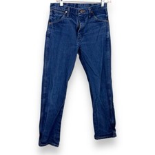 31x31 Vintage Wrangler Blue Denim Jeans Classic 90s Cotton Western