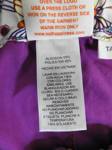Koi Purple Fuchsia Medical Scrub Pants Large TALL. Elastic Waistband. 701T - Picture 22 of 23