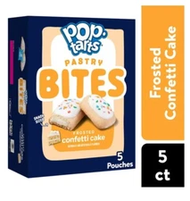 Pop-Tart Bites Frosted Confetti Cupcake