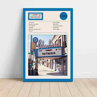 Faithless   Sunday 8PM Fine Art Album Poster