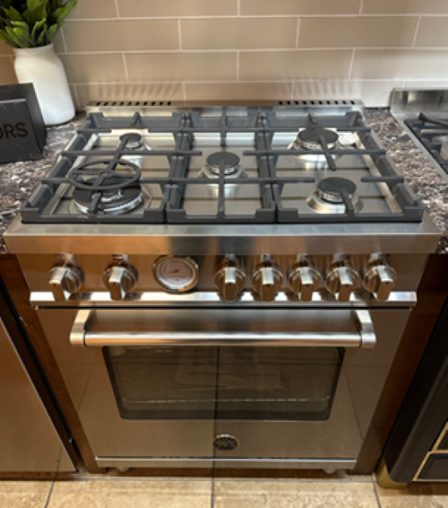 Bertazzoni Master Series MAST305GASXE 30 Inch Gas Range with 5 Aluminum