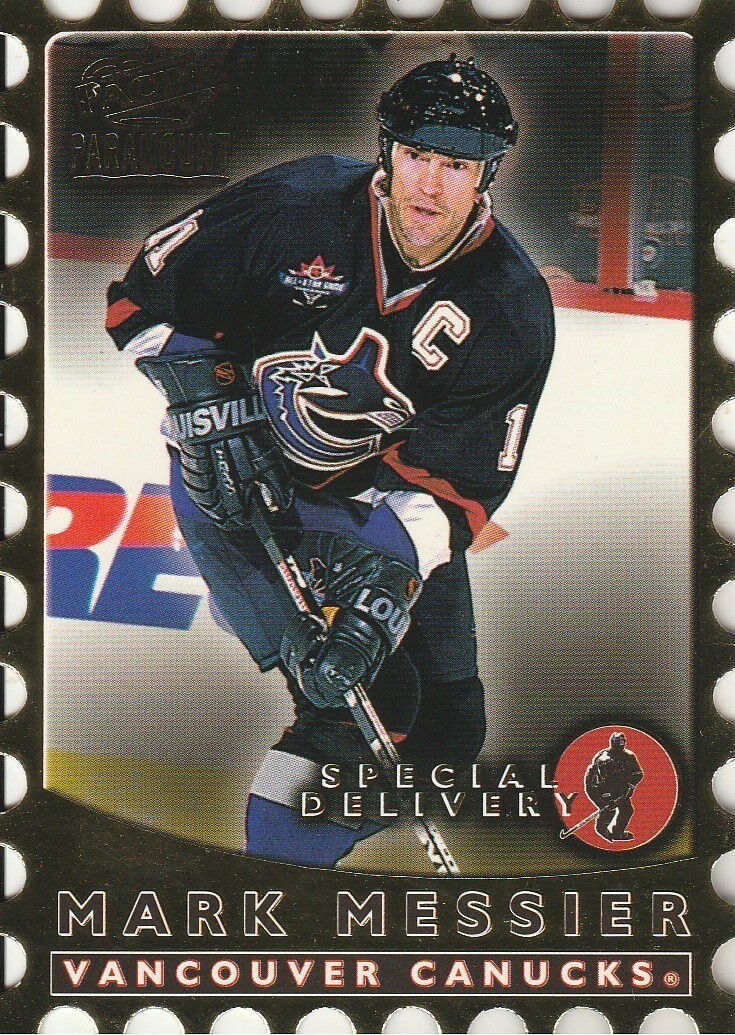 1998-99 Paramount Special Delivery Die-Cuts #19 Mark Messier
