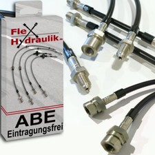 Stahlflex Bremsleitung für Mercedes E-Klasse E55 T AMG [S211 Kombi] - schwarz