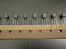 10Pcs BC558B Philips General Purpose 30V PNP Transistor 200mA 0.5W 100MHz TO-92