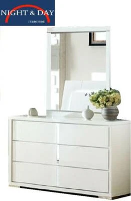 Brand New Oasis Huge 3 Drawer Dresser Lowboy Chest Mirror