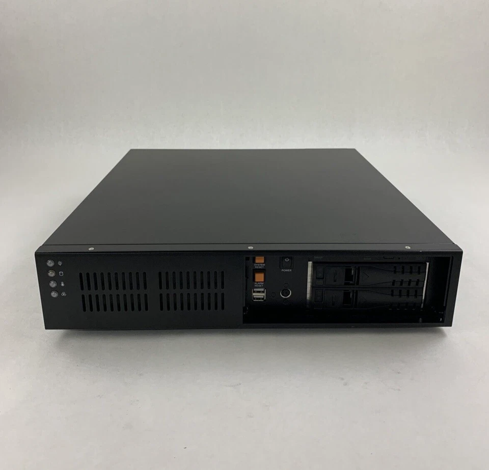 Estuche para computadora Advantech ACP-2320MB-00CE 2U montaje en rack ATX caddies de disco duro y fuente de alimentación de 3,5" Foto 2 de 4