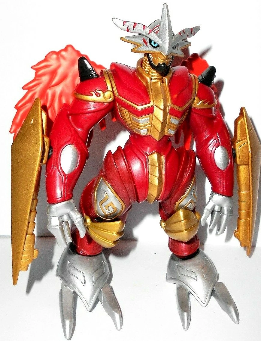 Digimon 2002 Bandai 5.5 inch BURNINGGREYMON Complete digi mon burning grey  mon | eBay