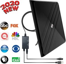 TV Antenna, Upgraded Newest HDTV Indoor Digital Amplified TV Antennas 120 Miles