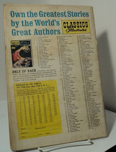 Classics Illustrated - Sea Wolf by Jack London - 1964 - Picture 2 of 3