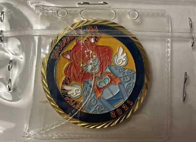 2021 Tiger Con {Valdosta, GA} Tora Mascot Souvenir Medallion