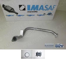 IMASAF Auspuff Mittelrohr + Anbauteile für Toyota Land Cruiser 2.4 D+2.4 TD (J7)
