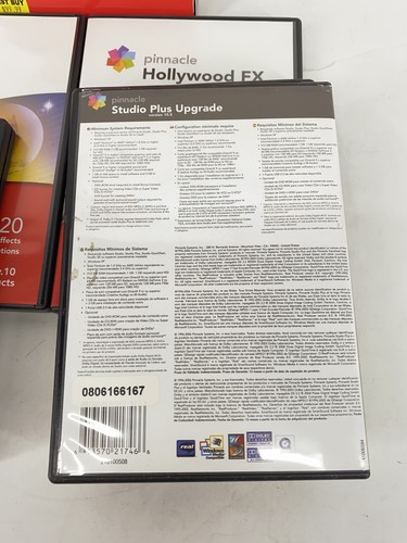 Pinnacle Studio Plus Version 10 w/10.5 Upgrade, RTFX VOL 1+2, Hollywood FX Vol 2 - Picture 5 of 7
