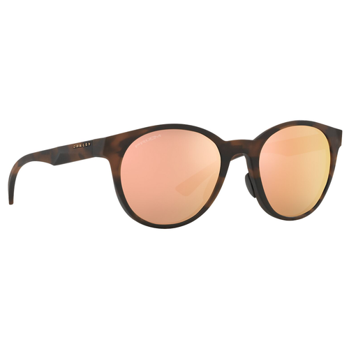 Oakley Spindrift Sunglasses Adult (Matte Brown Tortoise) Prizm Rose Gold Lens - Picture 3 of 12