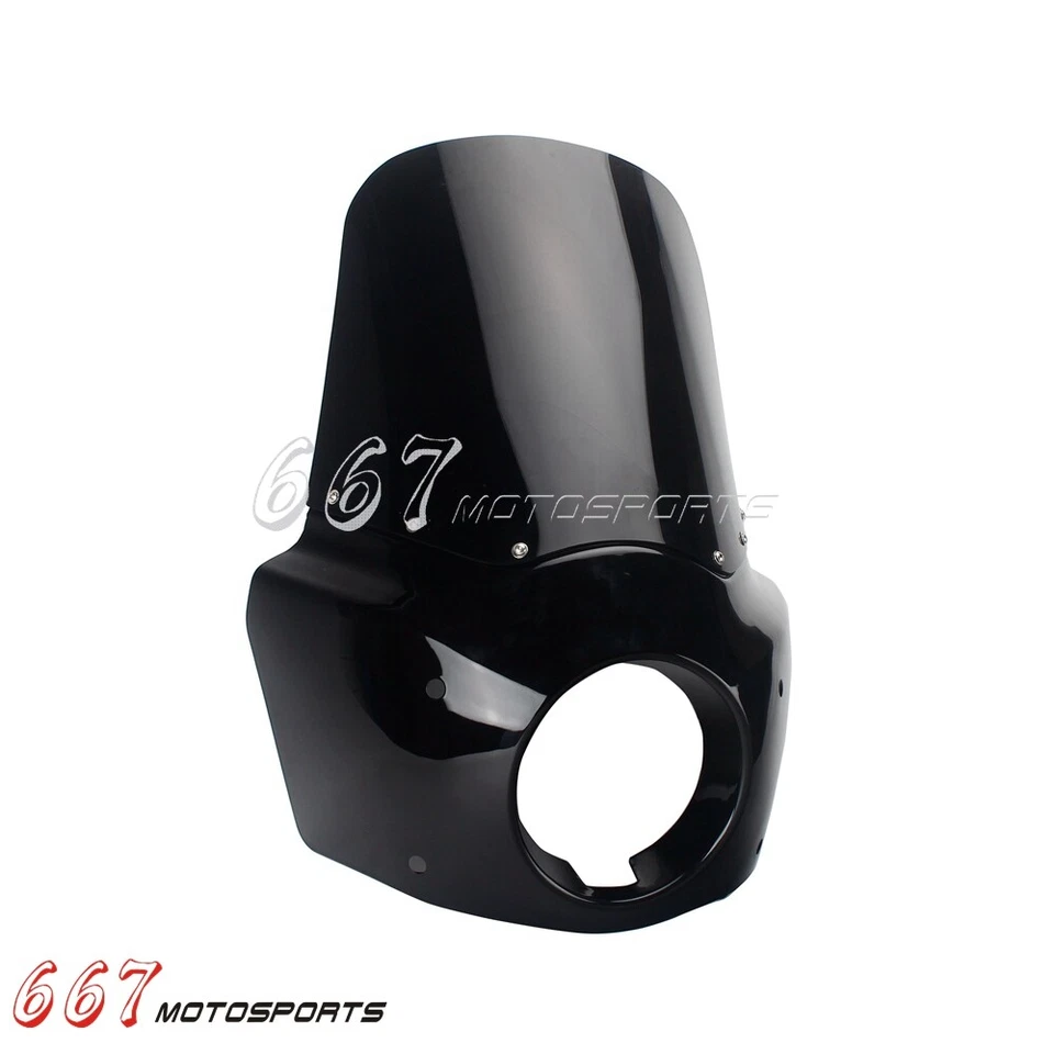 Kit de parabrisas carenado delantero para Harley Sportster XL1200V XL883 XL883L XL883R C Foto 2 de 4