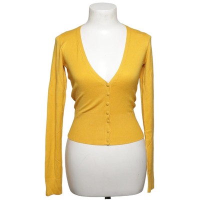 Mango Basics, Strickjacke, Damen, Größe: S, Gelb, Polyamid/Viskose #9cb