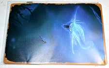 Subnautica Ghost Leviathan Tin Metal Decor Sign Size 12"X8" NEW