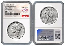 2026 W Palladium American Eagle 1oz Unc NGC MS70 First Releases, W / OGP