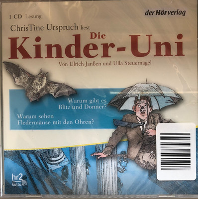 NEU - Die Kinder-Uni - Blitz und Donner - Fledermäuse - Lesung - hr2 - HörVerlag