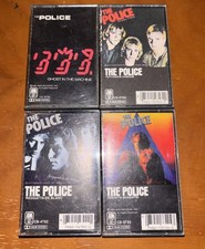 The Police Cassette Tape Lot of 4: Ghost In The Machine Outlandos D Amour