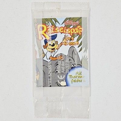 1999 KELLOGG'S Cerealien Beigabe THERMO-RÄTSELHEFT Nr. 2 mit COCO Neu! 