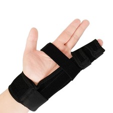 Metacarpal Finger Splint Hand Brace - Pinky Finger Immobilizer For Boxer Frac...