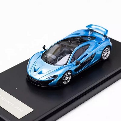 LCD 1/64 Scale McLaren P1 Super Car Blue Diecast Car Model Toy Gift Toy