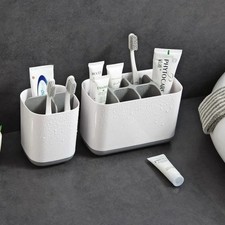 Electric Toothbrush Holder Bathroom Caddy Storage Large Multifunction Organizer◈
