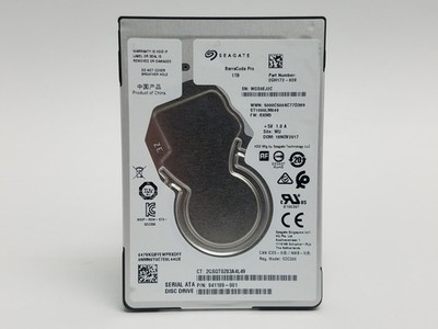 Seagate BarraCuda  ST1000LM049 1 TB SATA III 2.5 in Drive