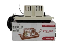 LITTLE GIANT 554904 VCC-20-ULS AUTOMATIC CONDENSATE PUMP NEW