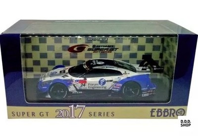 1/43 Super GT GT500 2017 Forum Engineering ADVAN GT-R #24 weiß/blau
