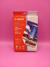 CANON Matte Photo Paper 4" X 6" 120 Sheets 8.5 Mil. Thick NEW