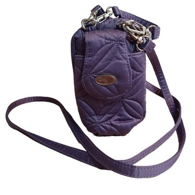 DONNA SHARP CELL PHONE CROSSBODY QUILTED BAG