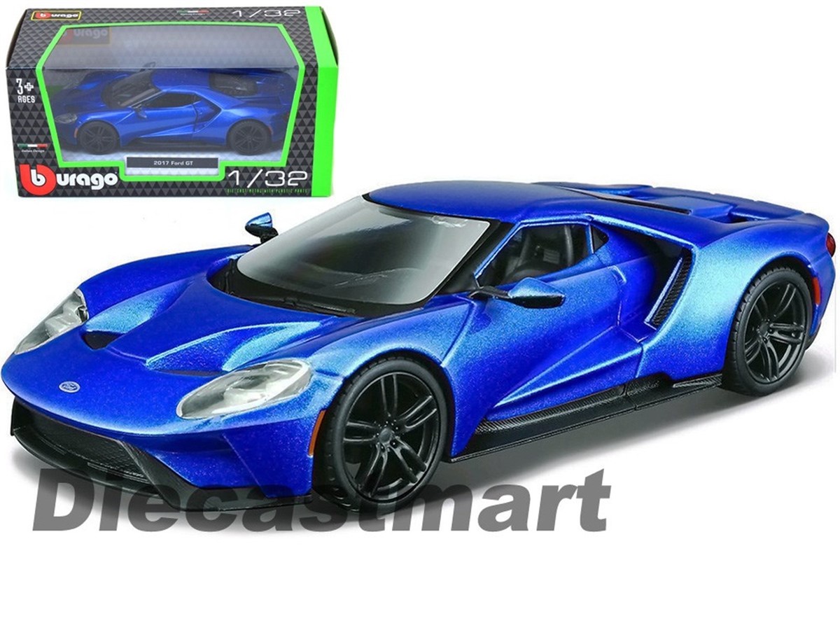 自動車 Ford GT 1/32 MODEL CAR RACER 2017 FORD GT 1:32 DIECAST MODEL CAR BY BBURAGO 18-43043 BLUE | eBay