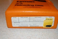 Lyman 41 Magnum STD 3 Die Pistol Set #7467146 shell holder #30 Used