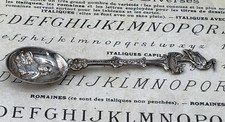 Vintage Sterling Stork Baby Spoon