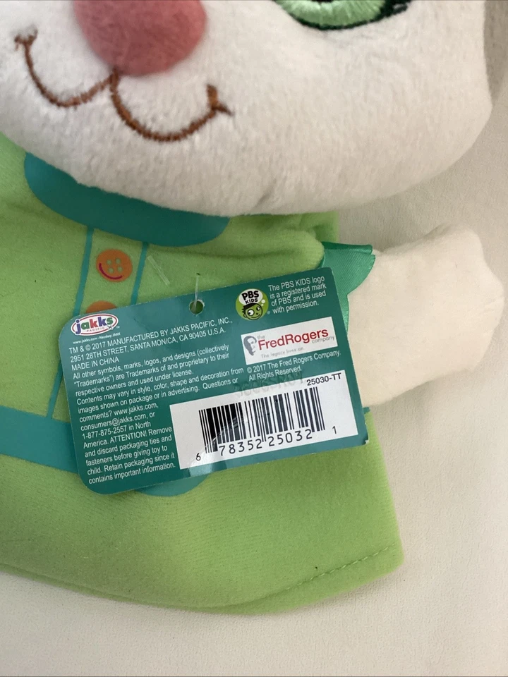 Marioneta de mano Daniel Tiger Neighborhood Katerina PBS Mister Rogers Neighborhood Foto 3 de 4