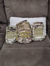Multicam Molle Pouches and Crossbody Sling Bag for Men Women Tactical Military