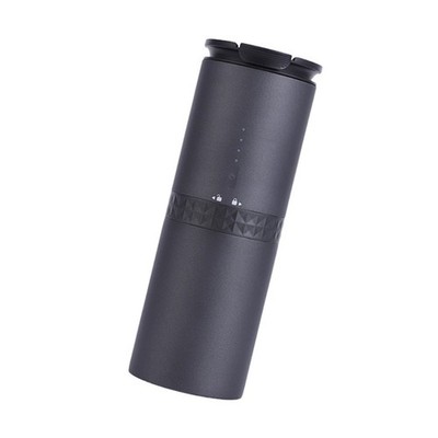 Rechargeable coffee device with texture control for camp drinks