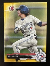 2017🔥Bo Bichette🔥Bowman Prospects Yellow Parallel N.Y. Mets 3B #BP142