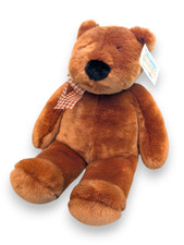 NWT Vintage 2000s Toys R Us Animal Alley Brown Teddy Bear Plush Large 20''