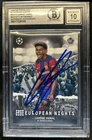 2023-24 Topps UEFA Lamine Yamal European Nights RC IP Auto Rookie #EN-10 BGS 10