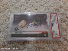 Topps Washington Nationals Max Scherzer 2019 980F 5 of 25 Autograph Relic PSA8