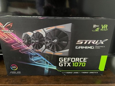 Asus Republic of Gamers GTX 1070 8GB Graphic card