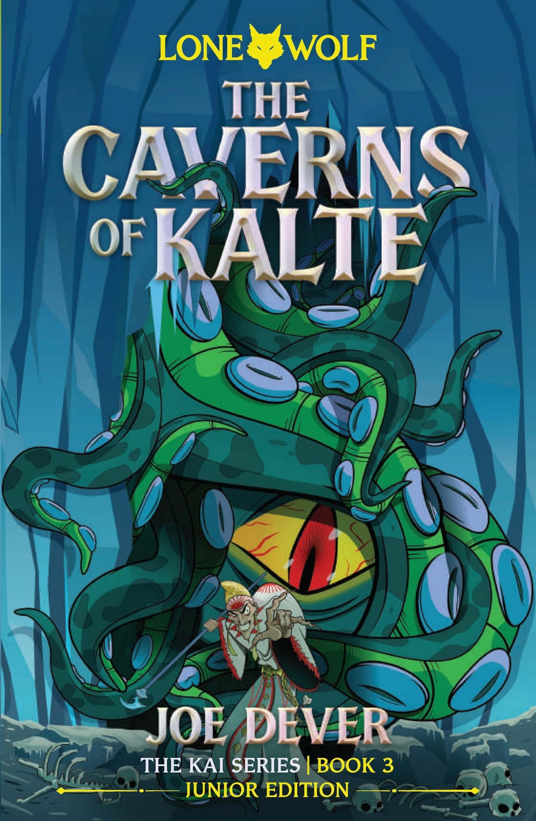 The Caverns Of Kalte (Junior Edition) : Lone Wolf #3 Joe Dever - Image 7