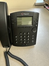 Polycom VVX310 VVX 310 6-Line VoIP Media Phone 2201-46161-001-No power Cord, POE