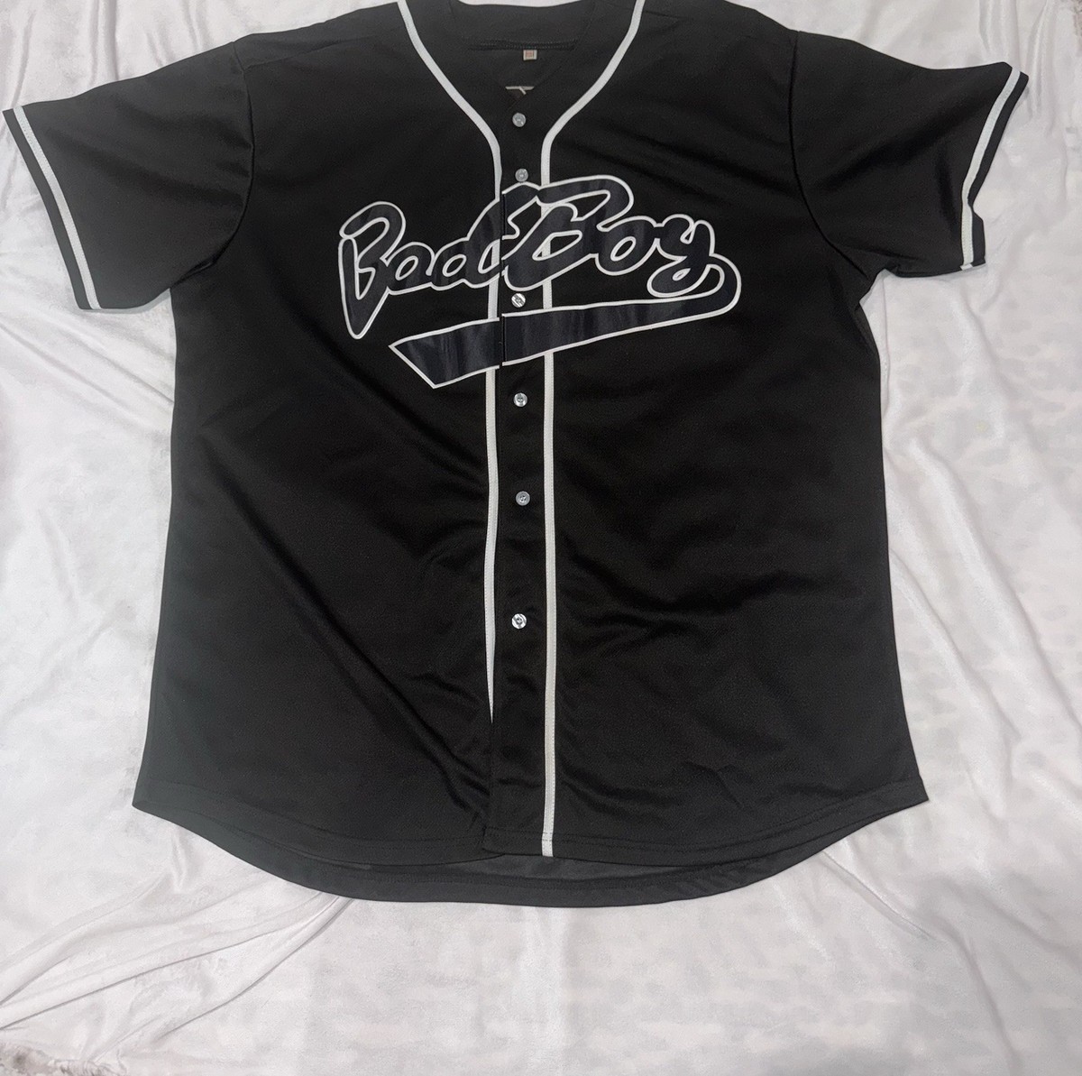 Bad Boy Biggie Smalls Hip Hop Baseball Jersey #10 BIG Rap Rapper