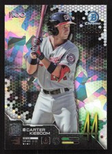 2019 Bowman Carter Kieboom Scouts' Top 100 Atomic Refractor #/150 #BTP-44 Card