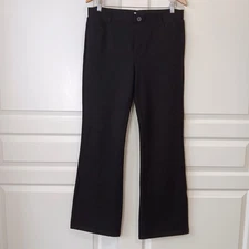 Stelle Women's Black Business Casual Work Bootcut Pants Size L