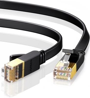 UGREEN CAT 7 LAN Kabel, 10000Mbit/s Netzwerk-Kabel, Ethernet Kabel (3M) RJ45